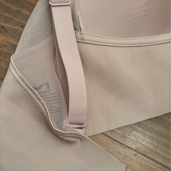 MAIDENFORM SIZE 3XL MESH TRIM TRIANGLE BRALETTE MBT105  EVENING BLUSH - Picture 10 of 10